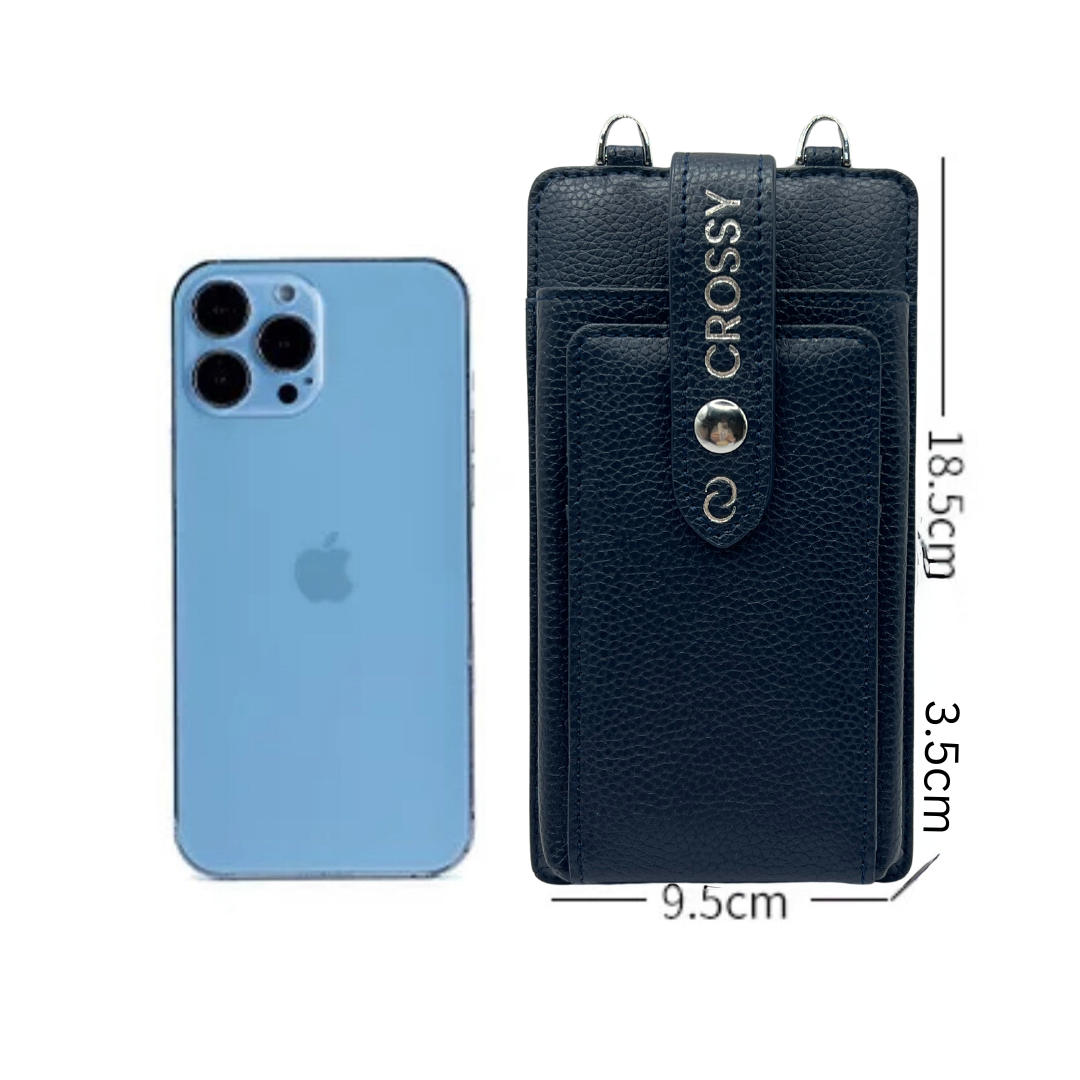 CROSSBODY HANDY TASCHE VEGAN- BLAU