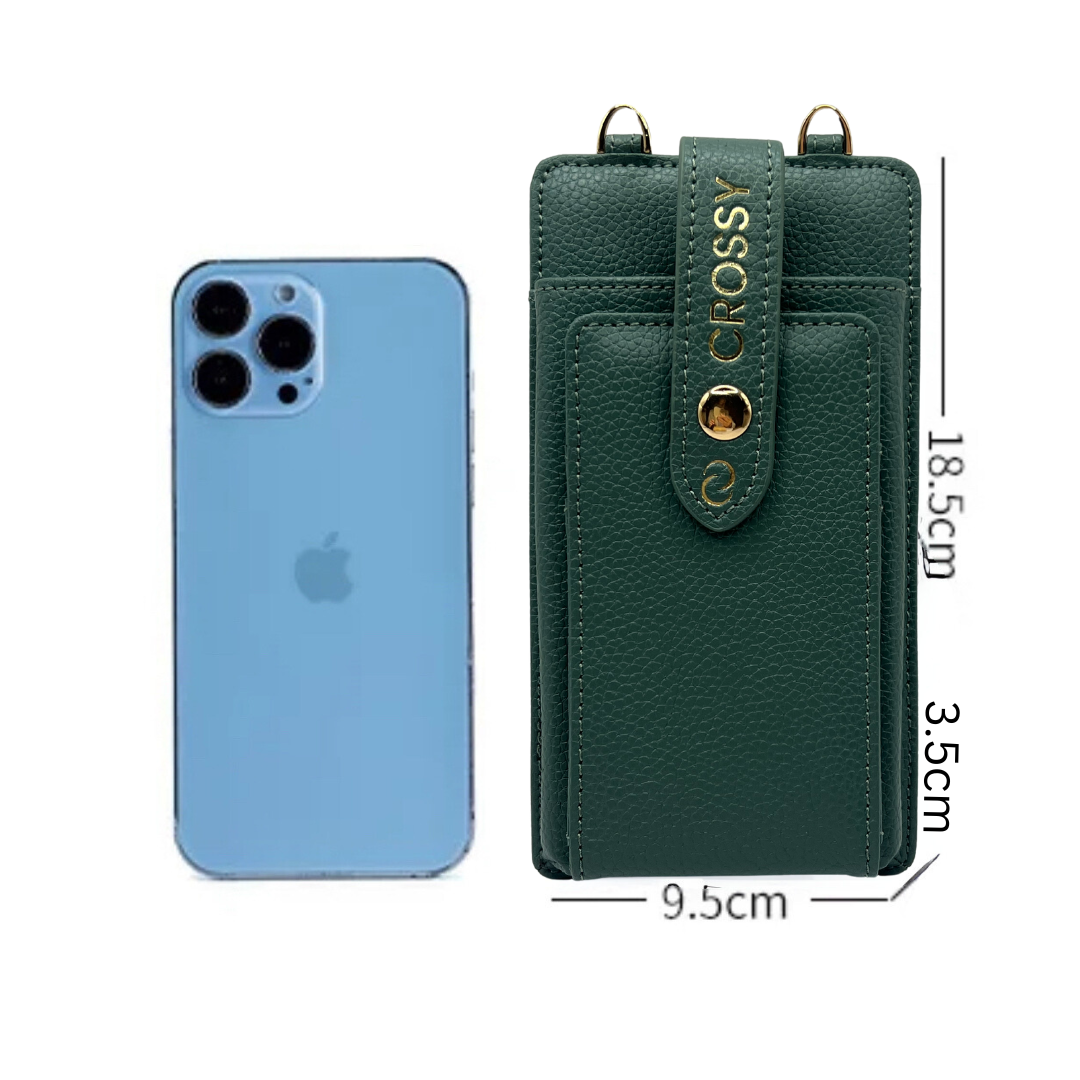 CROSSBODY HANDY TASCHE VEGAN- OLIVE