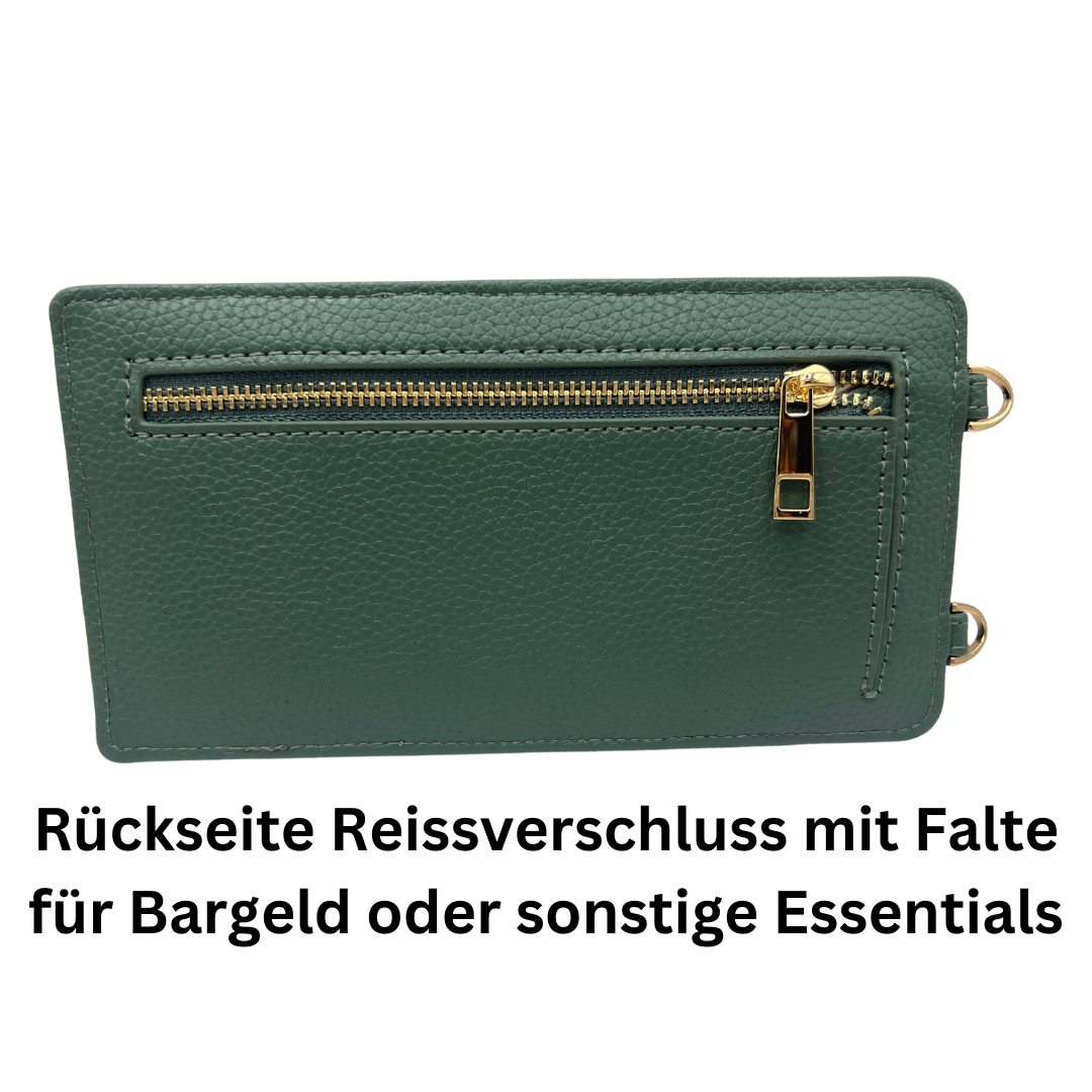 CROSSBODY HANDY TASCHE VEGAN- OLIVE