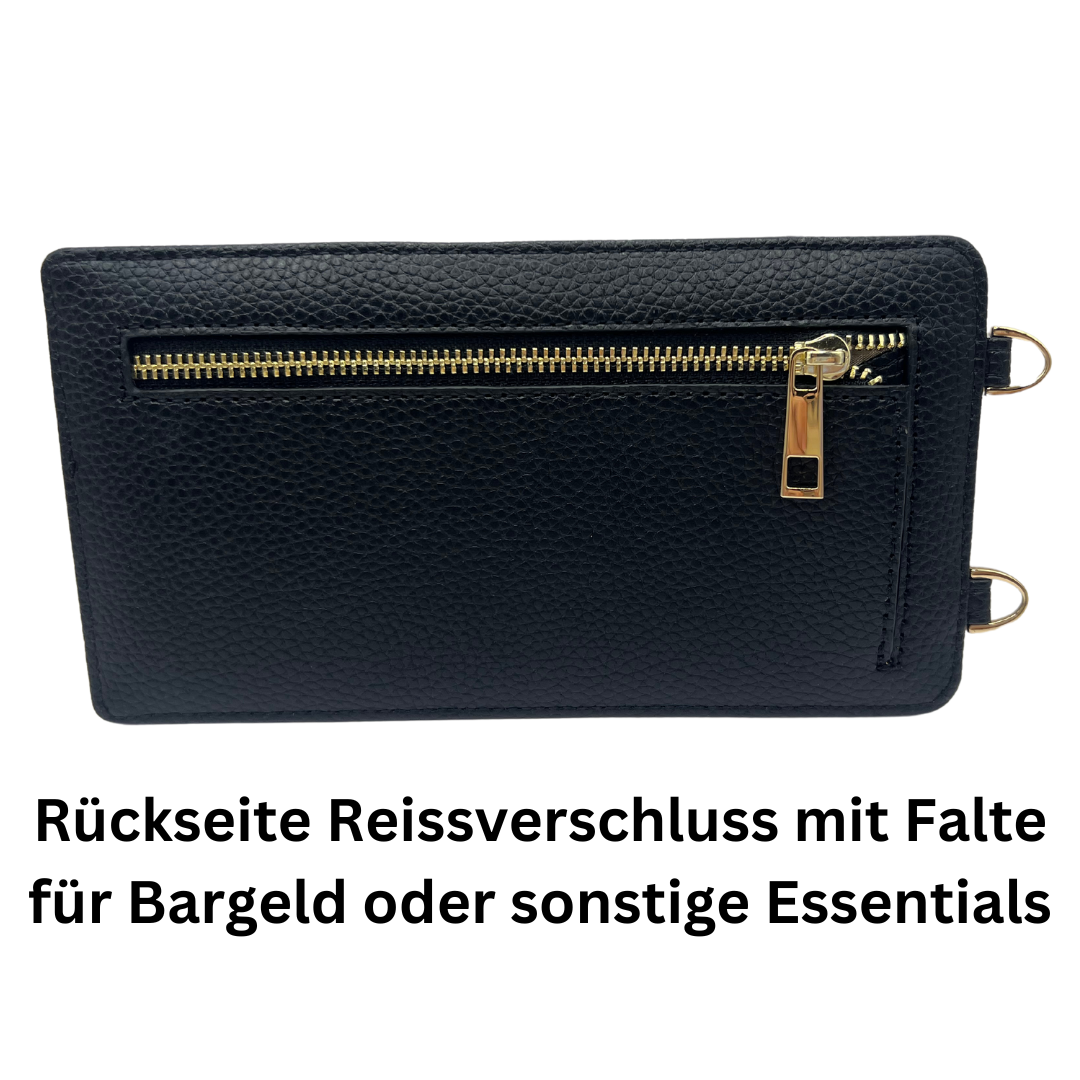 CROSSBODY HANDY TASCHE VEGAN- SCHWARZ I