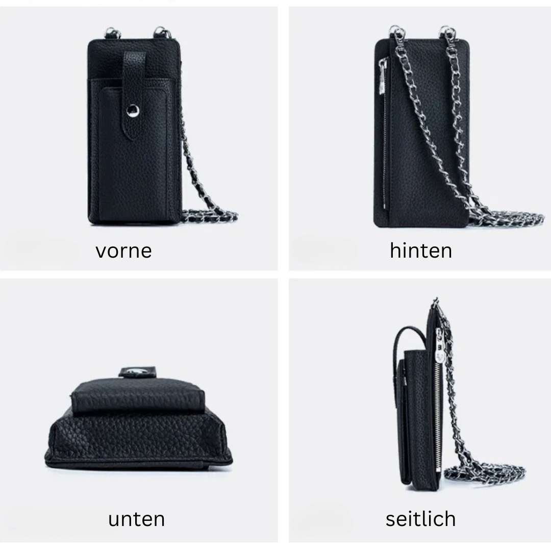 CROSSBODY HANDY TASCHE VEGAN- BLAU