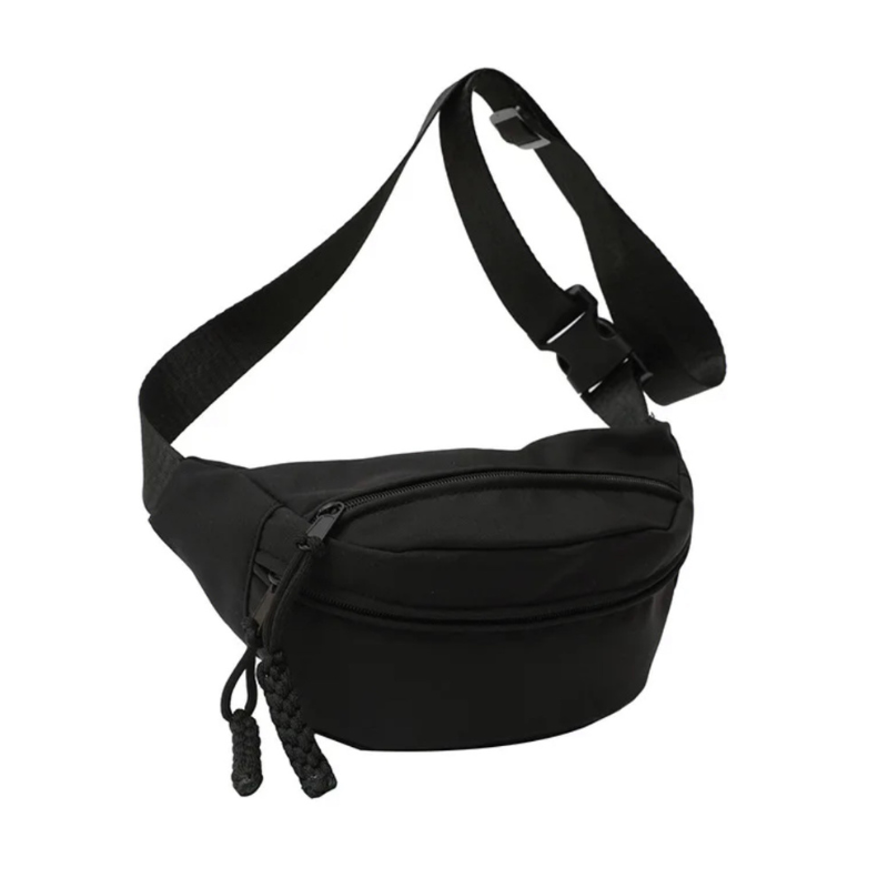 CROSSBODY BAG ANITA NYLON - SCHWARZ