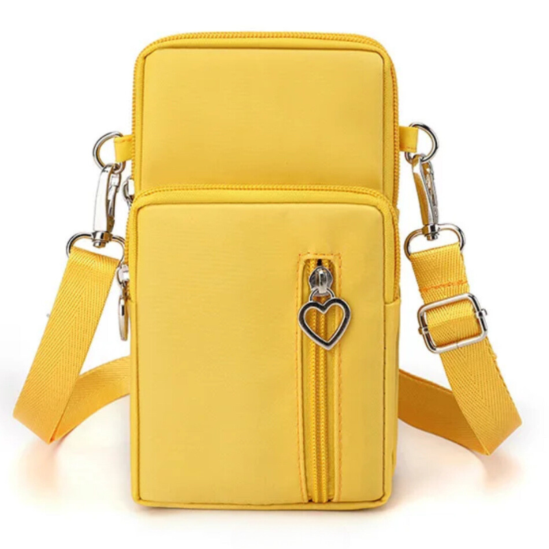 CROSSBODY HANDY TASCHE RESI NYLON GELB