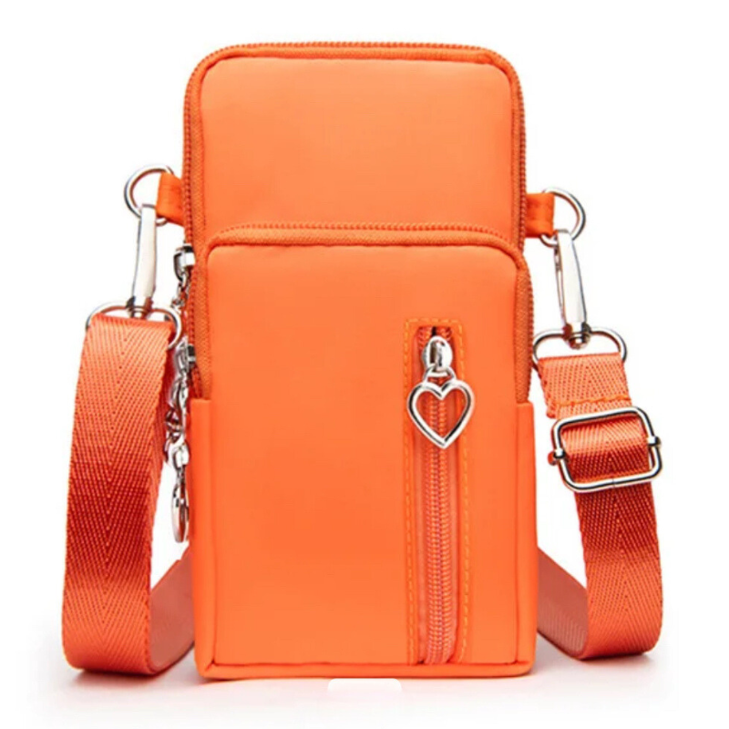 CROSSBODY HANDY TASCHE RESI NYLON ORANGE