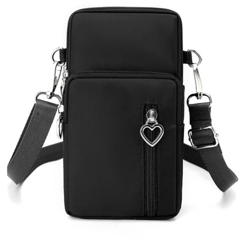 CROSSBODY HANDY TASCHE RESI NYLON SCHWARZ
