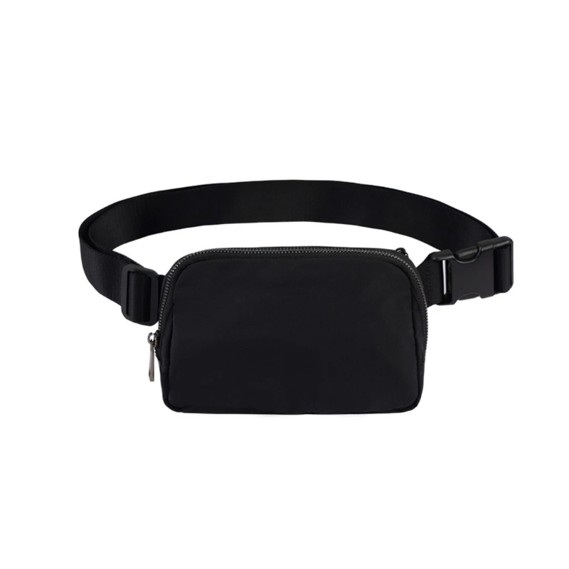 CROSSBODY BAG NYLON - SCHWARZ