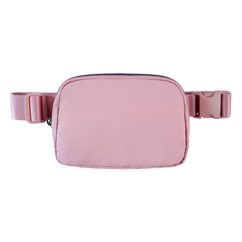 CROSSBODY BAG NYLON - PINK