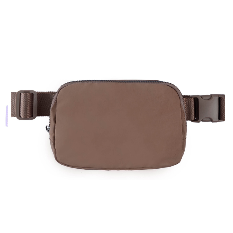 CROSSBODY BAG NYLON - BRAUN