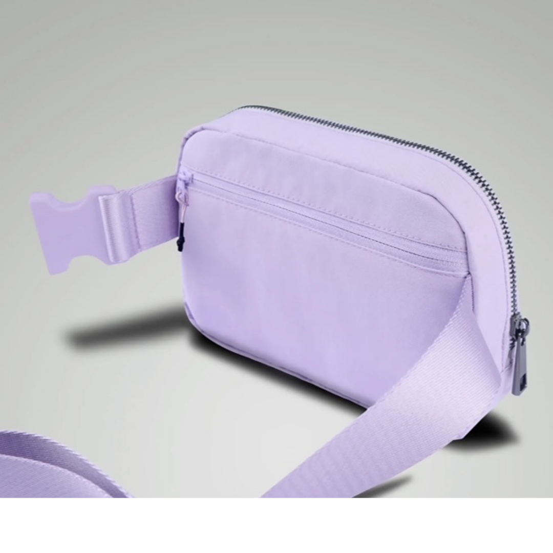 CROSSBODY BAG NYLON - LILA