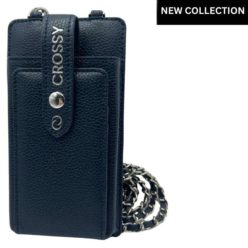 CROSSBODY HANDY TASCHE VEGAN- BLAU